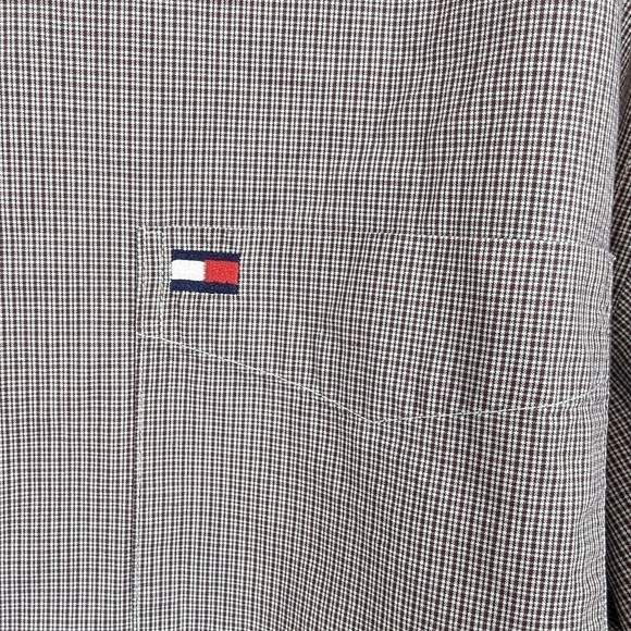 Tommy Hilfiger Vintage Plaid Button Down Sz XL - Picture 7 of 13